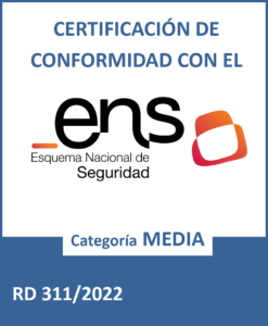 Primera empresa de informática de Albacete en cumplir con el ENS nivel medio.
